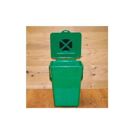 Exaco Trading Co. ECO Kitchen Compost Pail, 8-1/2"L x 9"W x 11"H ECO 2000